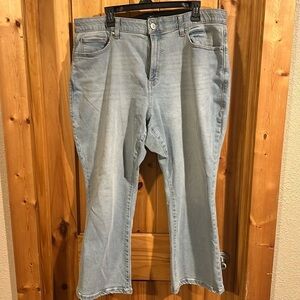 LuLaRoe Crop Kick Flare Jeans